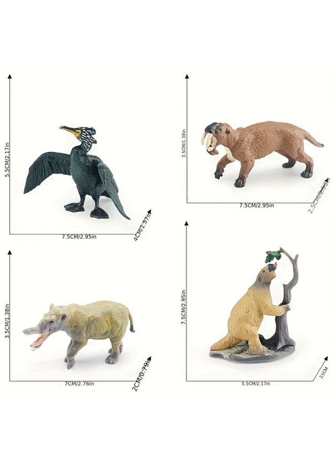 Platybelodon Extinct Animal Model Bag Educational Toy Static Desktop Decoration - Image 3