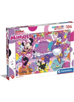 Clementoni Clementoni Disney Junior Minnie Super Color Jigsaw Puzzle (104 Pieces)  - Image 3