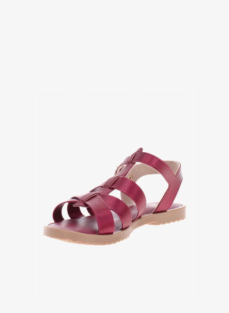 موليكينها صنادل فلات بناتي مولكينها بحزام خلفي - مقاس آمن وراحة للارتداء اليومي