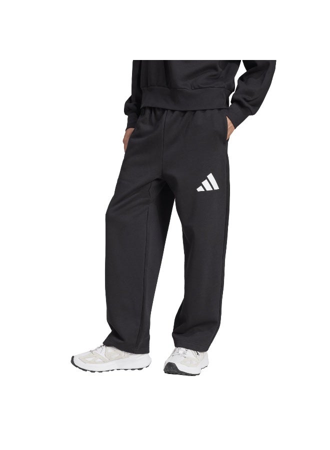 Adidas M Wide Pant Fl Black Training Pants For Men XS - Image 2