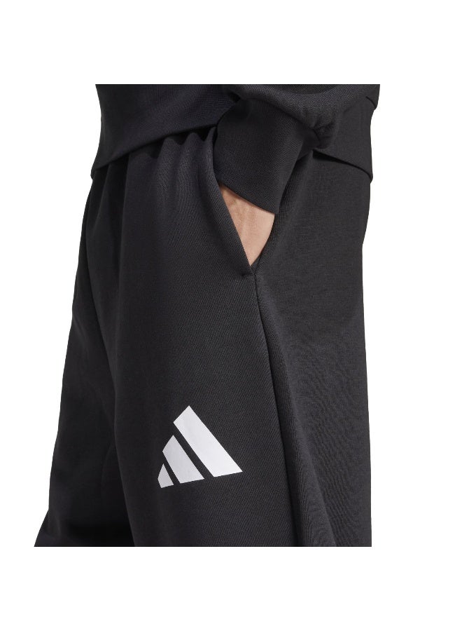 Adidas M Wide Pant Fl Black Training Pants For Men XS - Image 5