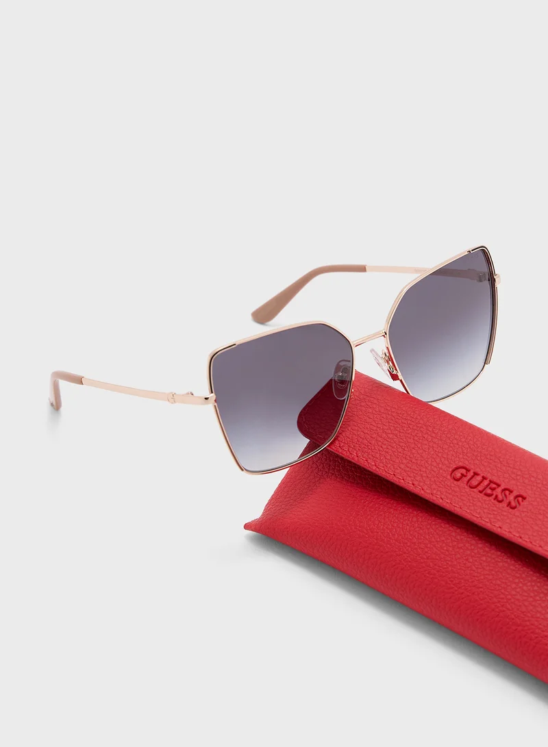 جس Oversized Sunglasses