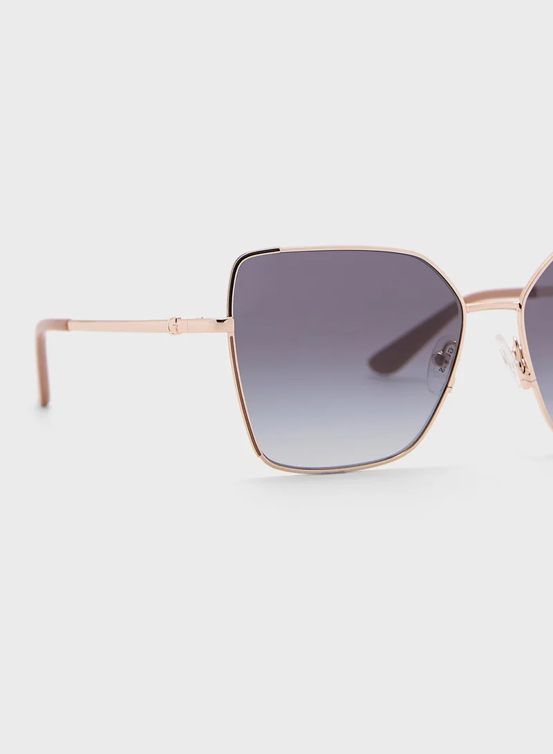 جس Oversized Sunglasses