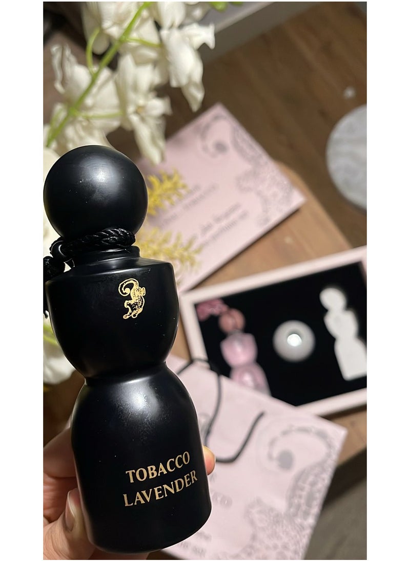 لافندر مجموعة عطر جورجينا سينس 75 مل + توباكو 75 مل + مخمرية  - Image 5