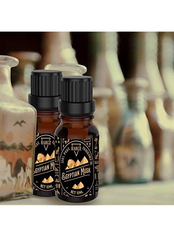 Bargz Egyptian Musk Oil [Relaxing Scent] - Glass Amber Bottle Organic Pure Therapeutic French for Diffuser - Image 5