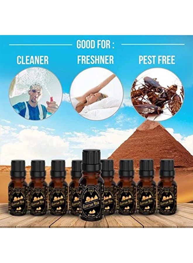 Bargz Egyptian Musk Oil [Relaxing Scent] - Glass Amber Bottle Organic Pure Therapeutic French for Diffuser - Image 4