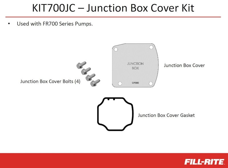 FILL RITE KIT700JC Kit, Junction Box Cover 700 Series - Image 2