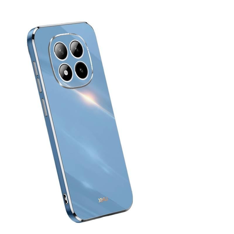 MS غطاء واقي بTPU لـ Redmi Note 13 مع مقاوم للصدمات وحماية من السقوط مع مقاوم للصدمات مع تغطية كاملة مع طلاء كهربائي باللون Lavender من مادة TPU باللون الأحمر - Image 1