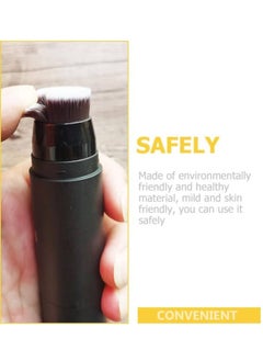 Kanza Beard Filler Pencil Dual Tip 2 in 1 Beard Pencil with Brush for Beard Styling Waterproof Beard Pen for Long Lasting Coverage and Natural Finish Beard Mustache Eyebrows Beard Filling Stick Dark Brown  - Image 4