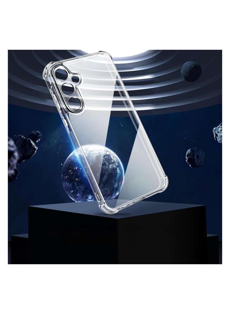 For Samsung Galaxy S23 FE King Kong Transparent Shockproof Ultra-Protective 4 Corners Case - Clear  - Image 2