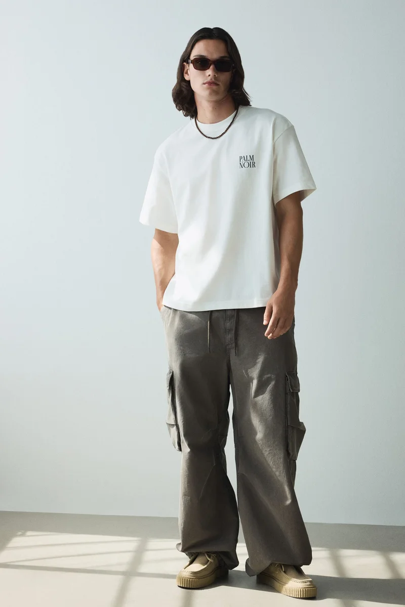 H&M Relaxed Fit Cotton T-shirt