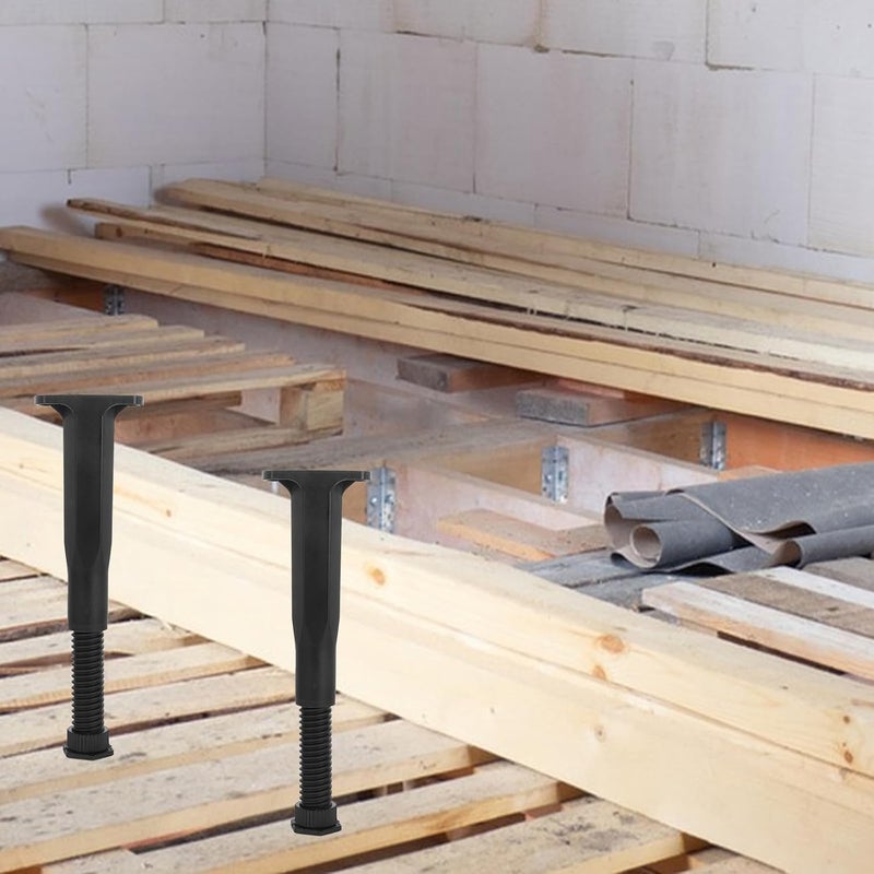 2pcs Adjustable Bed Support Legs 19.5-37.5cm Height Heavy Duty Bed Frame Feet Replacement and Furniture Legs - Image 5