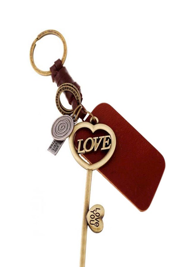 NIBEMINENT Vintage Antique Cartoon Cute Keychain Braided Rope Trinket