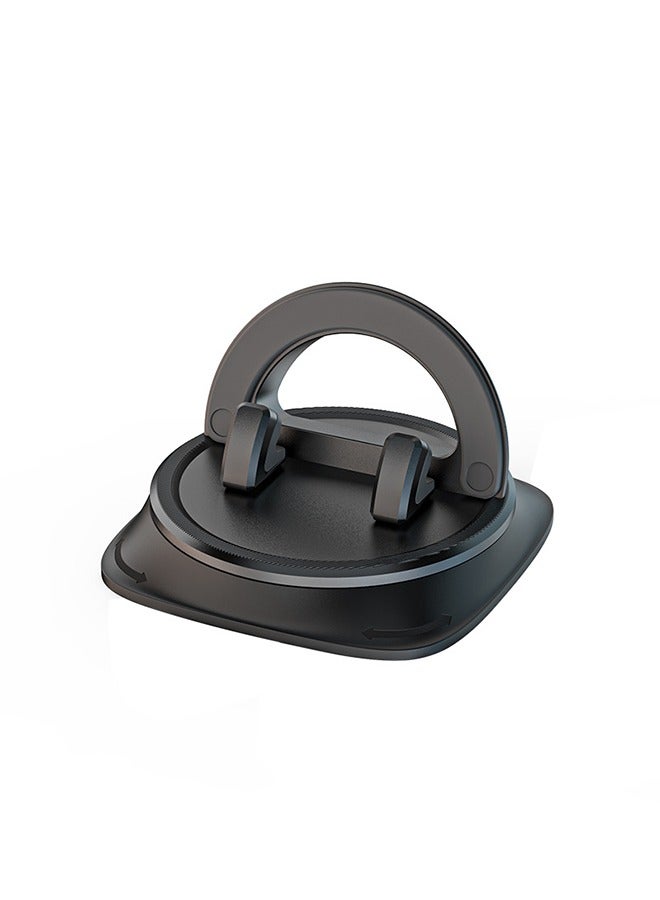 Car Phone Mount, Phone Mount for Car, Dashboard Cell Holder 360° Rotatable Car with Non-Slip Silicone, Cell Phone Car Mount, Stable Phone Mount for Car, Compatible Phone, Other Smartphone (Black) - Image 2