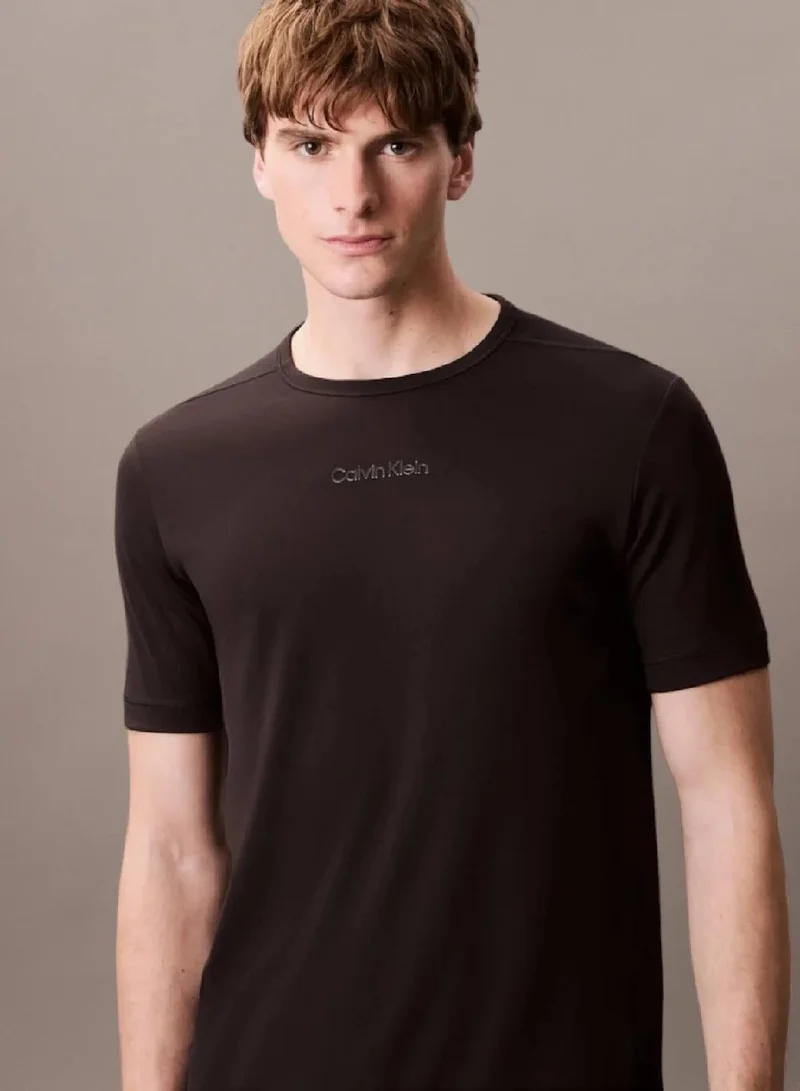 CALVIN KLEIN Black Gym T-shirt for Men | Best Price UAE