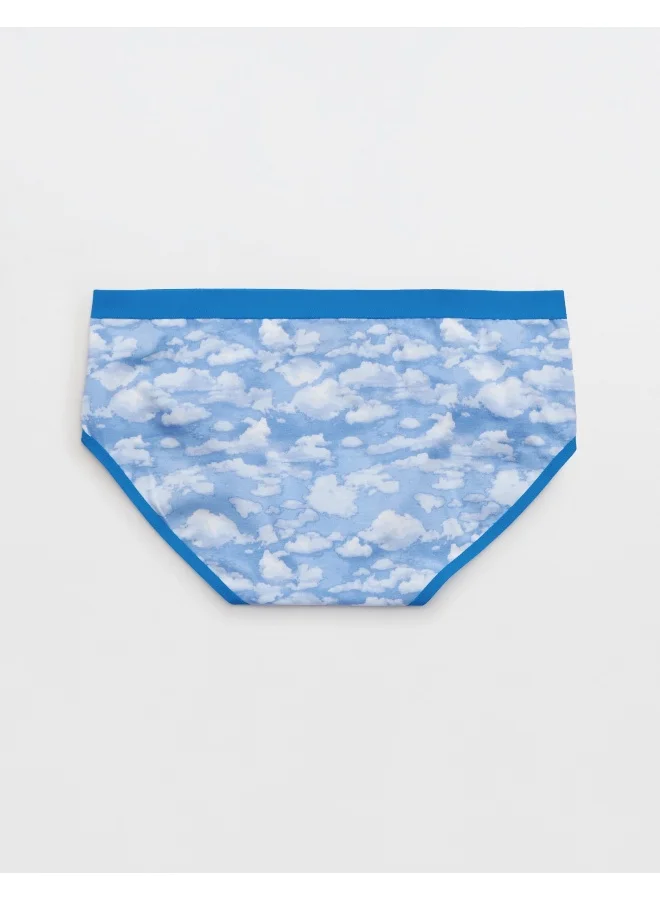 Aerie Patterned Elasticated Brief