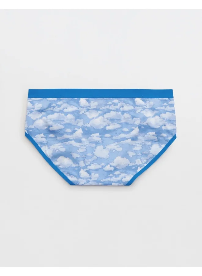 Aerie Patterned Elasticated Brief