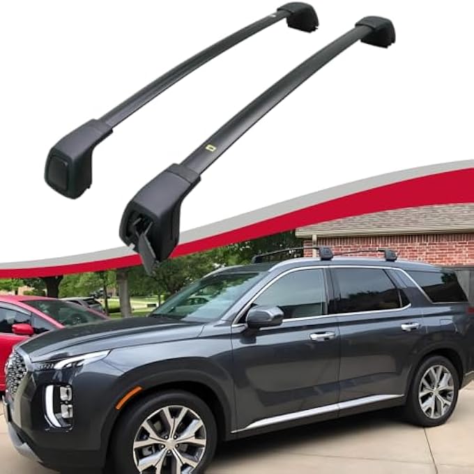 rayihni Roof Rack Cross Bars fit for Hyundai Palisade 2019 2020 2021 2022 2023 2024 2025 SE,SEL,Limited,Calligraphy Bag Luggage Kayak Canoe Bike Snowboard Skiboard - Image 2