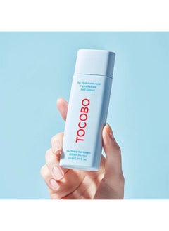 Tocobo Bio Hyaluronic Acid, Vigna Radiata Seed Extract, Bio Watery Sun Cream, SPF50 PA++++ High Protection, Tocobo Bio Watery Sun Cream SPF50+ PA++++ - 50ml, Blue  - Image 2