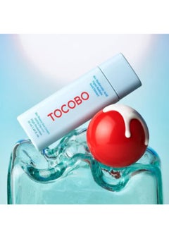 Tocobo Bio Hyaluronic Acid, Vigna Radiata Seed Extract, Bio Watery Sun Cream, SPF50 PA++++ High Protection, Tocobo Bio Watery Sun Cream SPF50+ PA++++ - 50ml, Blue  - Image 4