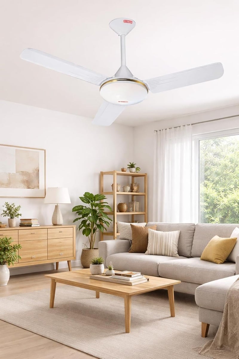 Fresh Ceiling Fan, 3 Blades, White, Typhoon 56 Inch - Image 2