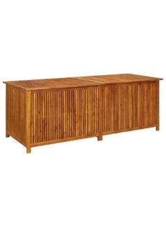 vidaxl vidaXL Garden Storage Box 200x50x58 cm Solid Acacia Wood  - Image 1