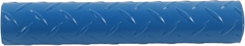 Herringbone Style Enhanced Pool Ladder Mat Foldable Sturdy Rubber Replacement Pad Blue - Image 3