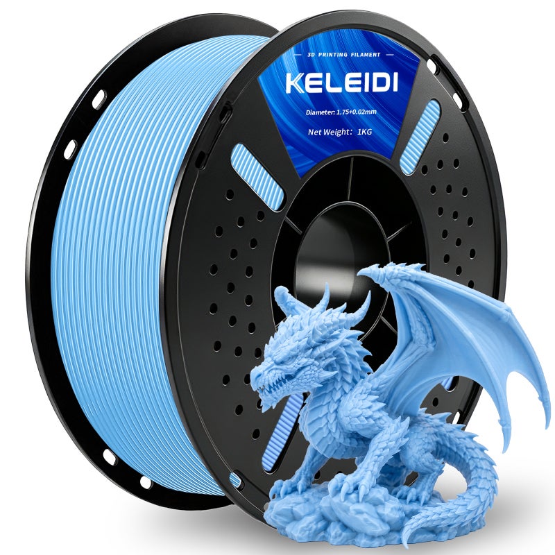PLA Basic 3D Printer Filament 1.75mm 1kg Spool Neatly Wound Compatible with Bambu Lab Printers - Image 1
