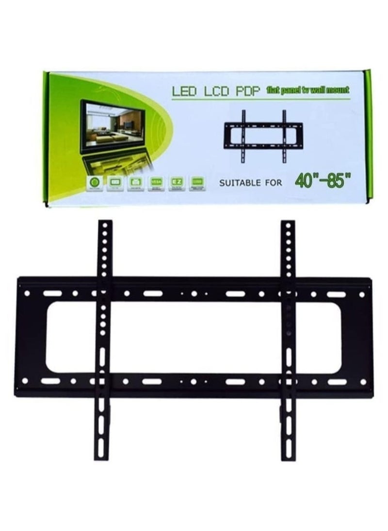 ELTRAZONE TV Wall Mount for TVs Up to 85", Holds Your TV Only 1.25" from The Wall, Big Hardware Assortment for Simple Install  - Image 1