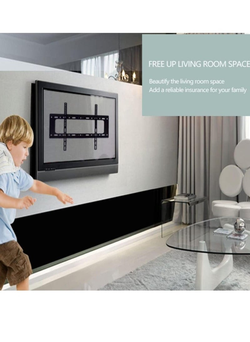 ELTRAZONE TV Wall Mount for TVs Up to 85", Holds Your TV Only 1.25" from The Wall, Big Hardware Assortment for Simple Install  - Image 3