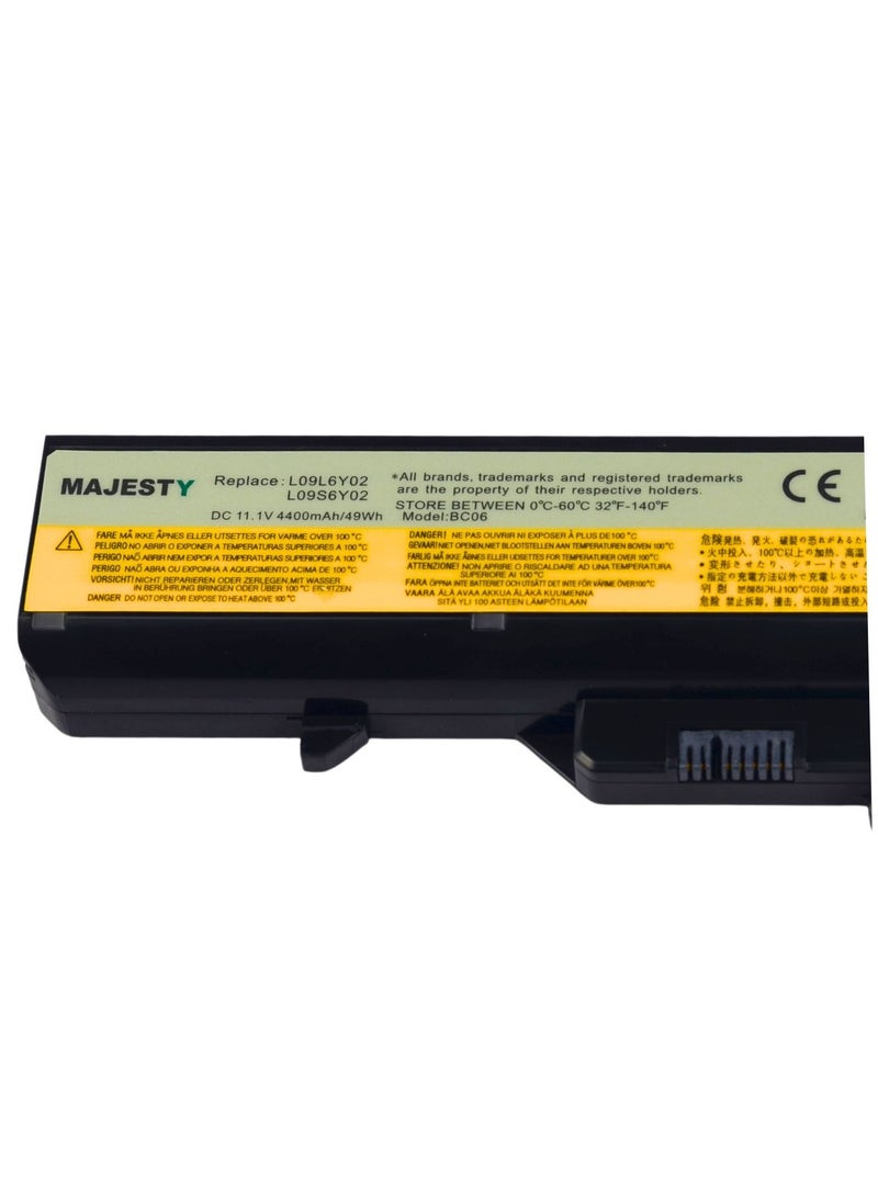 Majesty Replacement Laptop Battery for Lenovo 4400mAh 49W Compatible with LENOVO G560 G460 Models  - Image 2