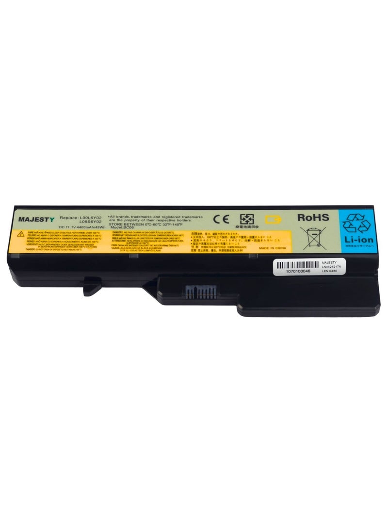 Majesty Replacement Laptop Battery for Lenovo 4400mAh 49W Compatible with LENOVO G560 G460 Models  - Image 3