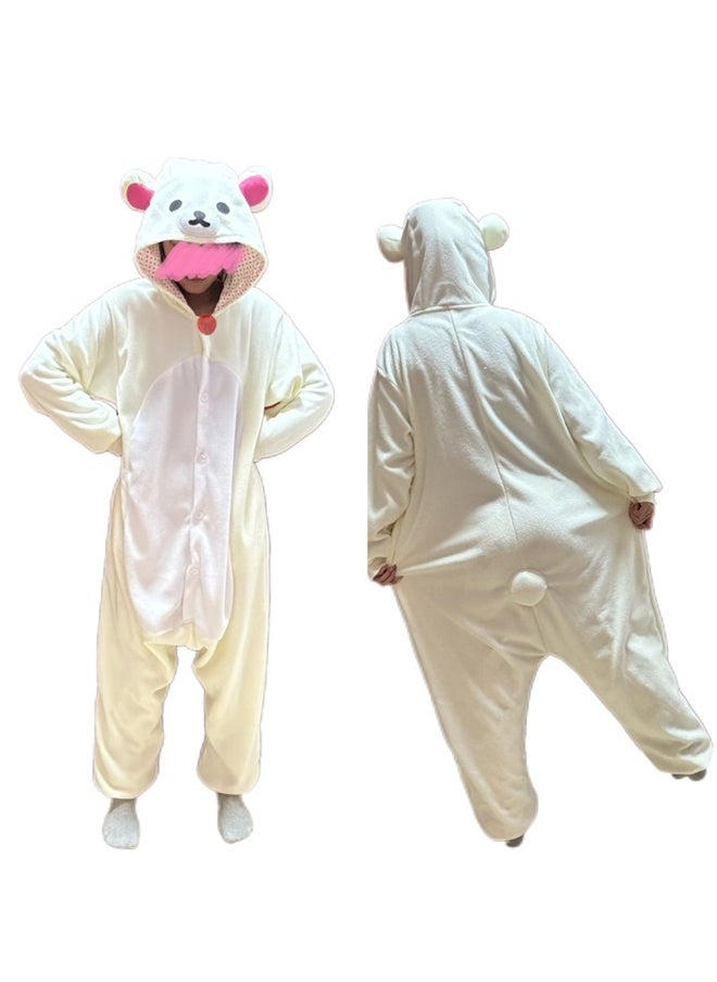 yongsheng Bear Design Comfy clothing - Onesie Jumpsuit Costume（M Height 158-168CM）  - Image 1