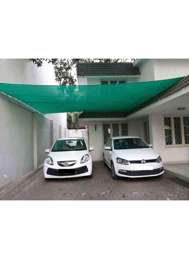 easyshoppingbazaar Easyshoppingbazaar Multipurpose Shade NetAgro NetGreen Net 75 Shade Green Colour4 X 6 FT  - Image 5