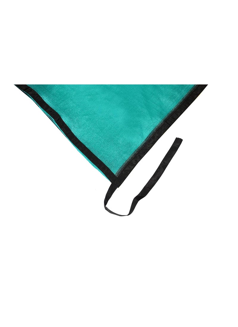 easyshoppingbazaar Easyshoppingbazaar Multipurpose Shade NetAgro NetGreen Net 75 Shade Green Colour4 X 6 FT  - Image 3