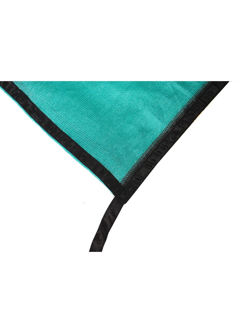 easyshoppingbazaar Easyshoppingbazaar Multipurpose Shade NetAgro NetGreen Net 75 Shade Green Colour4 X 6 FT  - Image 2