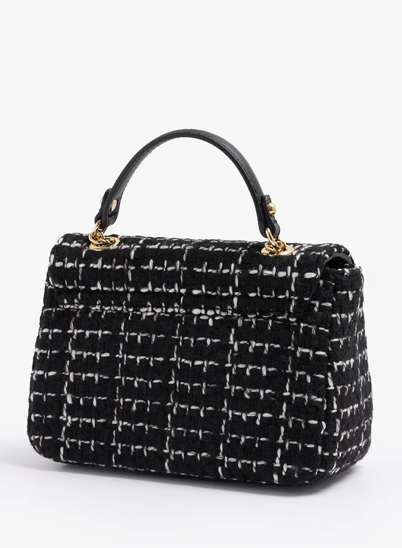 VALENTINO BY MARIO VALENTINO TWEED - SHOULDER BAG