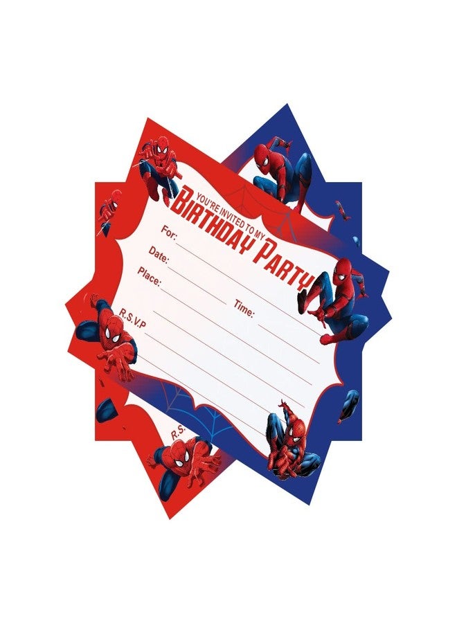 Losede 12PCS Birthday Invitations Birthday party supplies decorations (4) - Image 4
