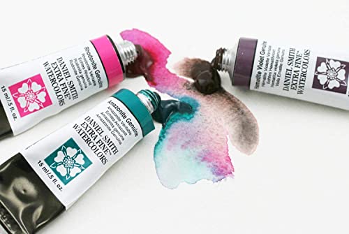 DANIEL SMITH Extra Fine™ Watercolor Paint, 15ml, Tube, Anthraquinoid Scarlet, 0.5 fl oz, (Pack of 1) - Image 5