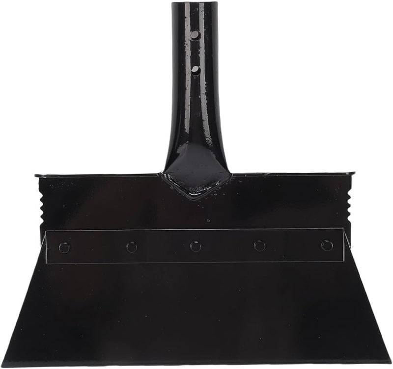 28 سم رأس مجرفة فولاذية مسطحة ثقيلة متعددة الوظائف لأعمال تنظيف الحديقة وإزالة الأعشاب الضارة وإزالة الثلوج - Image 1