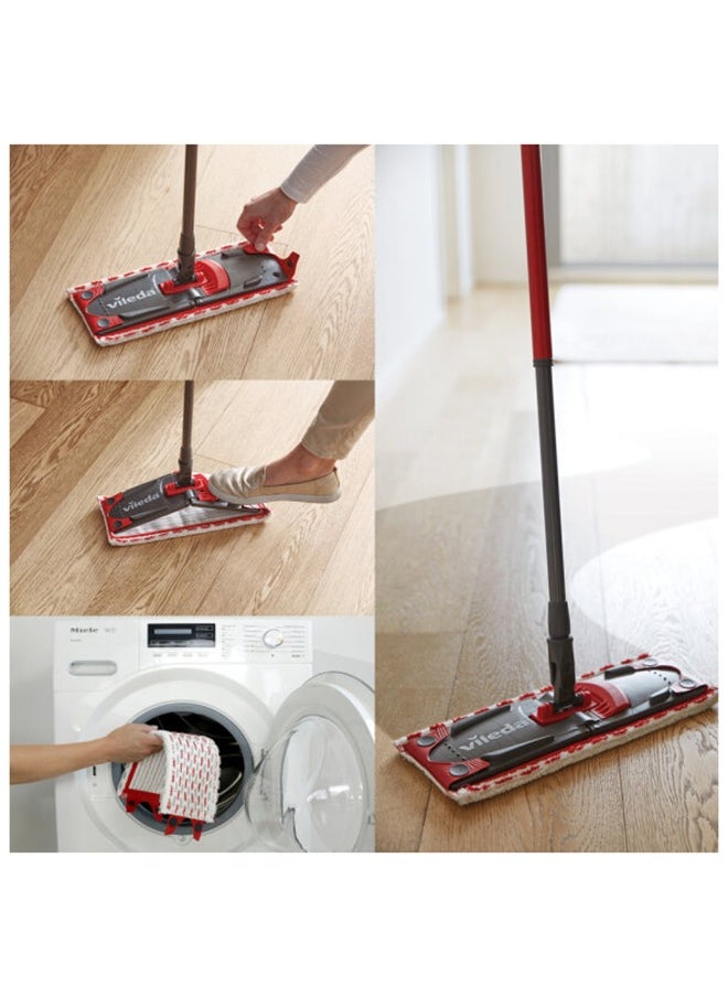 Vileda UltraMax Flat Mop and Bucket Set, Red - pzsku/Z9130F2A72B9B841EFD6AZ/45/_/1708068172/fa0bfebd-357f-4b5c-b82c-c5b817653476