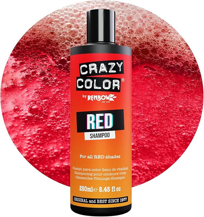 Crazy Color شامبو كريزي كولور النباتي للشعر الوردي - يحافظ على اللون وينعش ويحمي اللون - خالي من الكبريتات 250 مل - Image 1