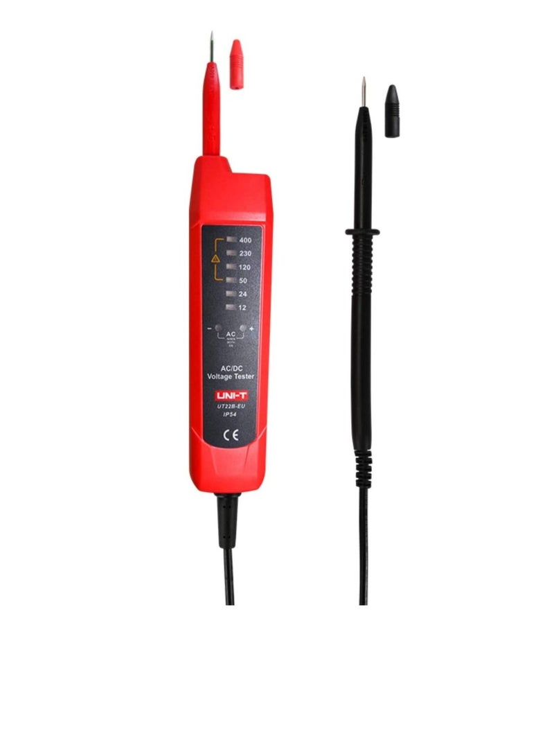 UNI-T UNI-T Premium Quality AC/DC Voltage Level Tester With LED Voltage Indicators CAT III 400 V  - Image 1
