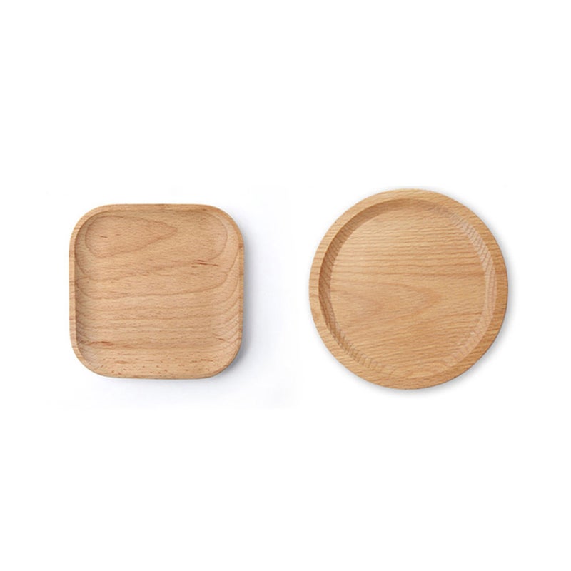 2pcs Beech Serving Heavy Duty Party - Round - Image 5