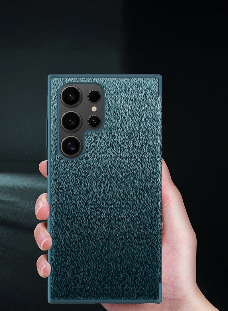 Case Compatible with Samsung Galaxy S24 Ultra Case Translucent View Window, Magnetic Slim Flip Case Drop Protection Shockproof Protective Cover for Samsung Galaxy S24 Ultra - Image 2