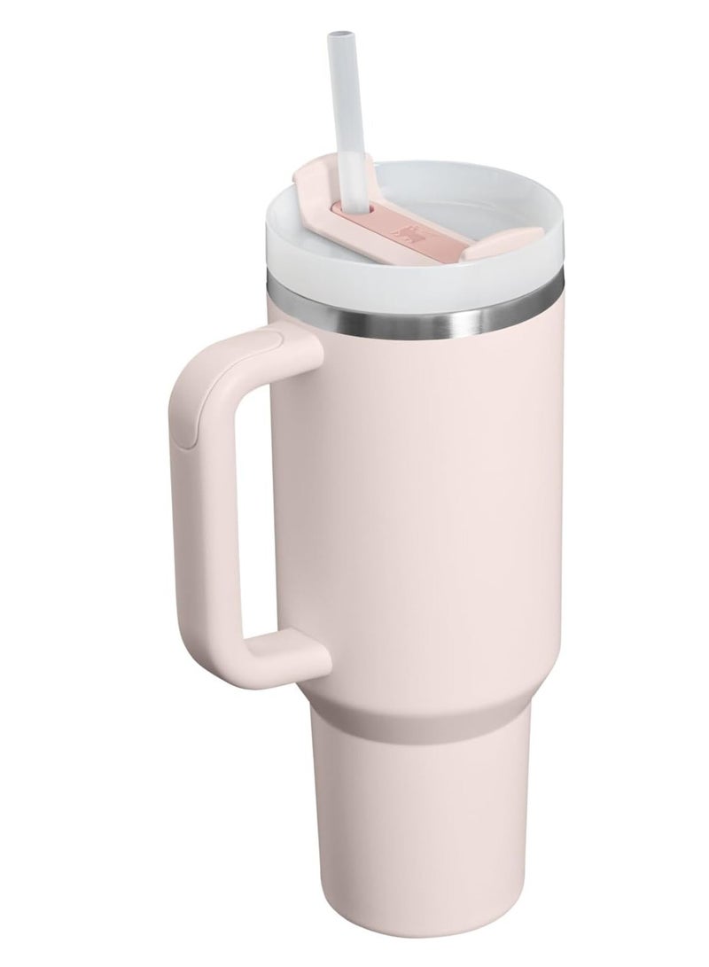 Stanley Quencher H2.0 FlowState 40oz Stainless Steel Vacuum Insulated Tumbler with Handle, Lid and Straw for Water and Iced Coffee - Image 2