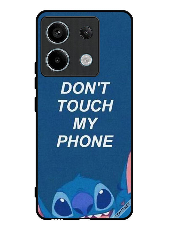 Covernex Protective Case Cover For Xiaomi Redmi Note 13 Pro Don't Touch My Phone - Image 1