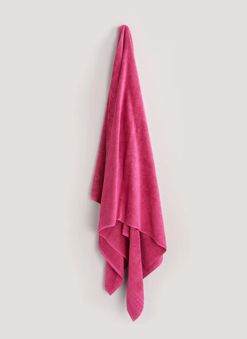 Matalan Fuchsia Pink 100% Egyptian Cotton XL Bath Sheet