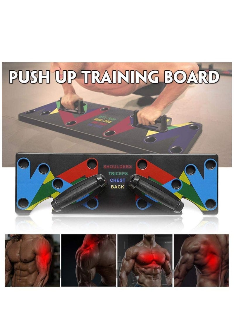 Generic - 9 In 1 Multi-Function Push Up Training Board For Home Workouts - Image 1