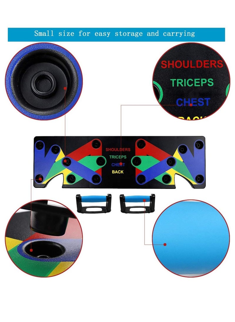 Generic - 9 In 1 Multi-Function Push Up Training Board For Home Workouts - Image 1